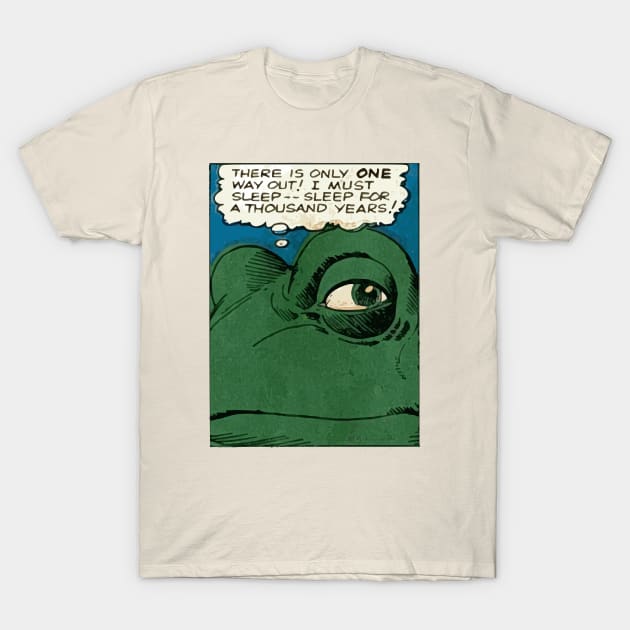 1,000 Year Toad T-Shirt by Art-Man